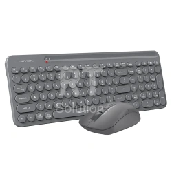 Клавиатура A4Tech Fstyler FG3300 Air Grey, USB + мышь