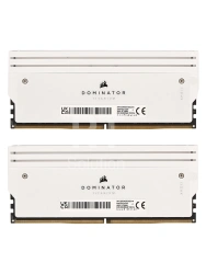 DDR-5 DIMM 32 GB 7200 MHz Corsair Dominator Titanium RGB, 2x 16 GB Kit, White, BOX (CMP32GX5M2X7200C34W)