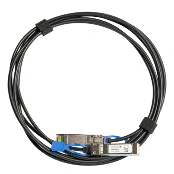 Кабель прямого подключения MikroTik XS+DA0001, 1m, OEM, Black