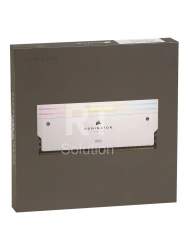 DDR-5 DIMM 32 GB 7200 MHz Corsair Dominator Titanium RGB, 2x 16 GB Kit, White, BOX (CMP32GX5M2X7200C34W)