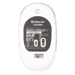 Мышь Defender Calessa MB-252, White, USB