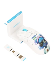 Мышь A4Tech Bloody R73 Ultra Duo Nyx Mirage, White, USB