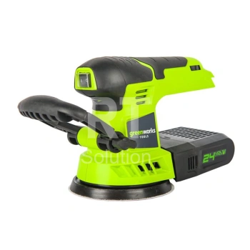 Шлифовальная машина аккумуляторная Greenworks G24ROS, без аккумулятора и ЗУ