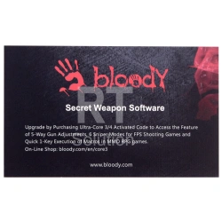 Мышь A4Tech Bloody W95 Ultra, Stone Black, USB