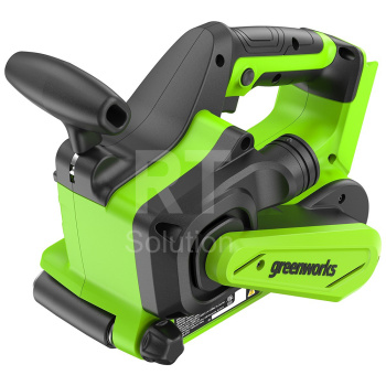 Ленточная шлифовальная машина Greenworks G24BS, без аккумулятора и ЗУ