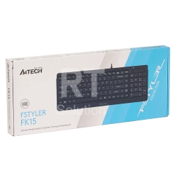 Клавиатура A4Tech Fstyler FK15, Black, USB