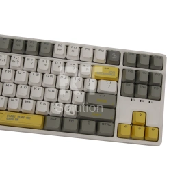 Клавиатура A4Tech Bloody S87, BLMS Red Plus Switch, White, USB