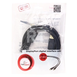 Кабель DisplayPort Cablexpert CC-DP-10, 3м, OEM
