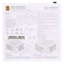 Блок питания ATX 1000 W Lian Li RS1000G, White