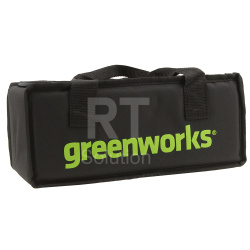 Угловая шлифовальная машина аккумуляторная Greenworks GD24AGK2
