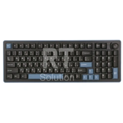 Клавиатура Ducky OK-M-98, Wine Red Switch, Black, USB