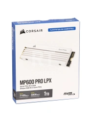 SSD накопитель 1 TB Corsair MP600 PRO LPX White, M2, PCIe 4.0