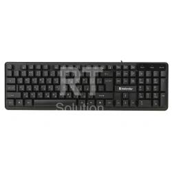 Клавиатура Defender Element HB-239, Black, USB