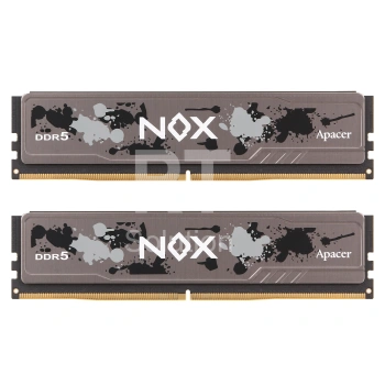 DDR-5 DIMM 32 GB 6000 MHz Apacer NOX, 2x 16 GB Kit, BOX (AH5U32G60C622MBAA-2)