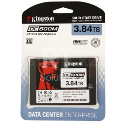SSD накопитель 3.84 TB Kingston DC600M, 2.5", SATA III