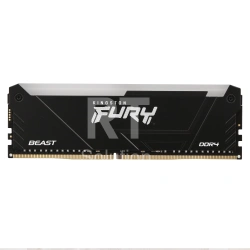 DDR-4 DIMM 16 GB 3200 MHz Kingston Fury Beast RGB, BOX (KF432C16BB12A/16WP)