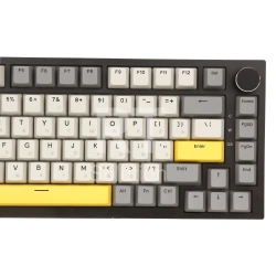 Клавиатура Ajazz AK820, Moon Yellow Switch, Gray-Yellow, USB