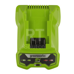 Перфоратор Greenworks GD24SDS1K2, без аккумулятора
