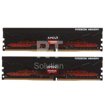 DDR-4 DIMM 32 GB/3200 MHz AMD Radeon R9 Gamer, 2x 16 GB Kit, BOX (R9S432G3206U2K)