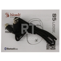 Колонка портативная A4Tech Bloody S5 Lock, Black