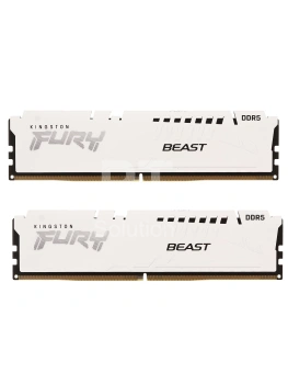 DDR-5 DIMM 32 GB 6000 MHz Kingston Fury Beast, 2x 16 GB Kit, BOX (KF560C36BWE2K2-32)