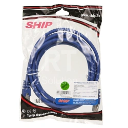 Patch cord RJ-45 6 cat SHIP FTP, 3m, OEM, Blue