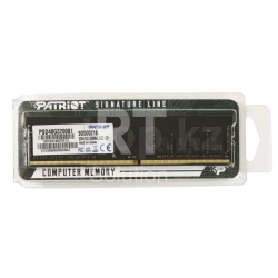DDR-4 DIMM 8GB/3200MHz Patriot Signature Line PSD48G320081, BOX