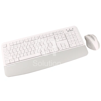 Клавиатура A4Tech Fstyler FG2500S Plus, White, USB + мышь