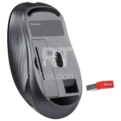 Мышь Defender Gassa MM-105, Red, USB