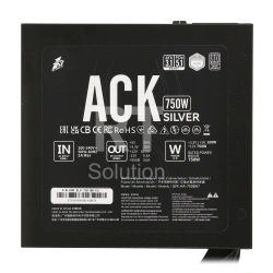 Блок питания ATX 750 W 1Stplayer HA-750BA7 BK