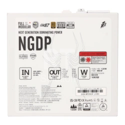 Блок питания ATX 1000 W 1Stplayer NGDP HA-1000BA4, White