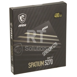 SSD накопитель 480 GB MSI Spatium S270, 2.5", SATA III
