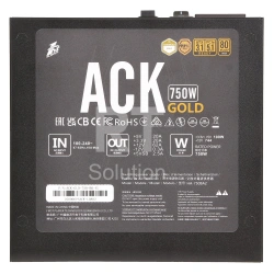 Блок питания ATX 750 W 1Stplayer HA-750BA2 BK