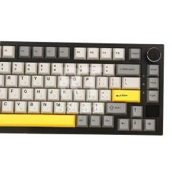 Клавиатура Ajazz AK820 Pro, Gift Switch, Black-Yellow, USB