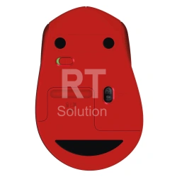 Мышь Logitech M330 Silent Plus, Red, USB