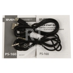 Колонка портативная Sven PS-160 (2.0), Black