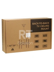 Кронштейн для ТВ Brateck PLB-CE944-01SD, потолочный, 32"-55"