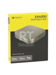 Внешний SSD накопитель 1 TB, Corsair EX400U, Gray