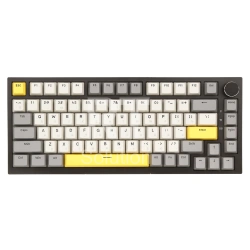Клавиатура Ajazz AK820, Moon Yellow Switch, Gray-Yellow, USB