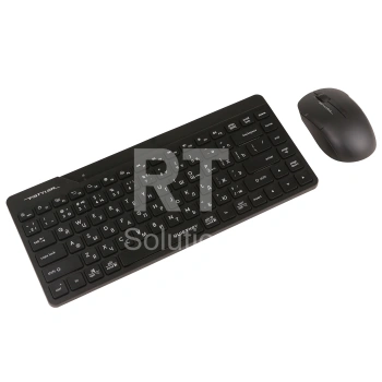 Клавиатура A4Tech Fstyler FG2200 Air2, Black, USB + мышь