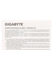 SSD накопитель 2 TB Gigabyte 2500E, M.2, PCIe 3.0