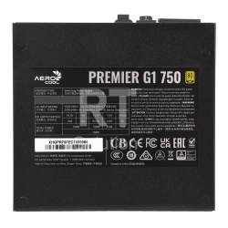 Блок питания ATX 750 W AeroCool Premier G1 750