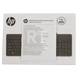Клавиатура HP 150, Black, USB