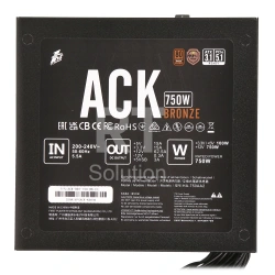 Блок питания ATX 750 W 1Stplayer HA-750AA2 BK
