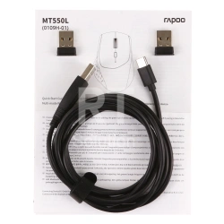 Мышь Rapoo MT550L, Black, USB