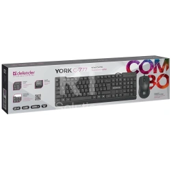 Клавиатура Defender York C-777, USB + мышь