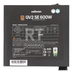 Блок питания ATX 600 W Zalman ZM600-GV2SE