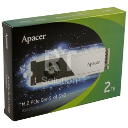 SSD накопитель 2 TB Apacer AS2280F4, M.2, PCIe 5.0