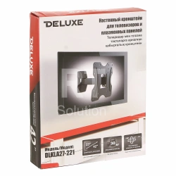 Кронштейн для ТВ Deluxe DLKLA27-221, настенный, 23"-42"