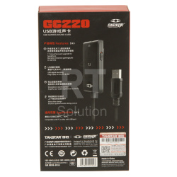 Звуковая карта Takstar GC220, USB, Black